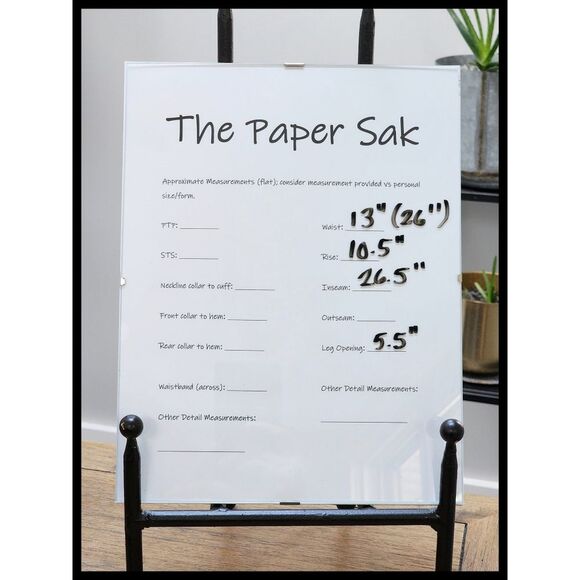 Rag & Bone Simone High Rise Slim Stretch Crop Pants Plain Front Rear Zip Black 6 - Picture 12 of 14